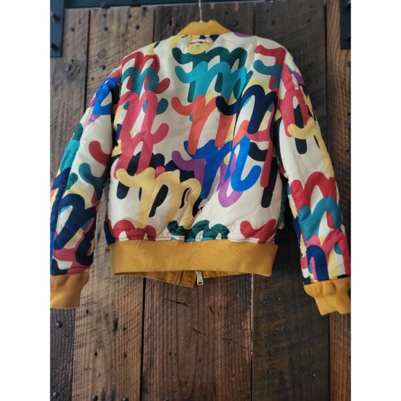 Midland‎ reversible ma 1 flight jacket size medium vintage - Picture 2 of 12